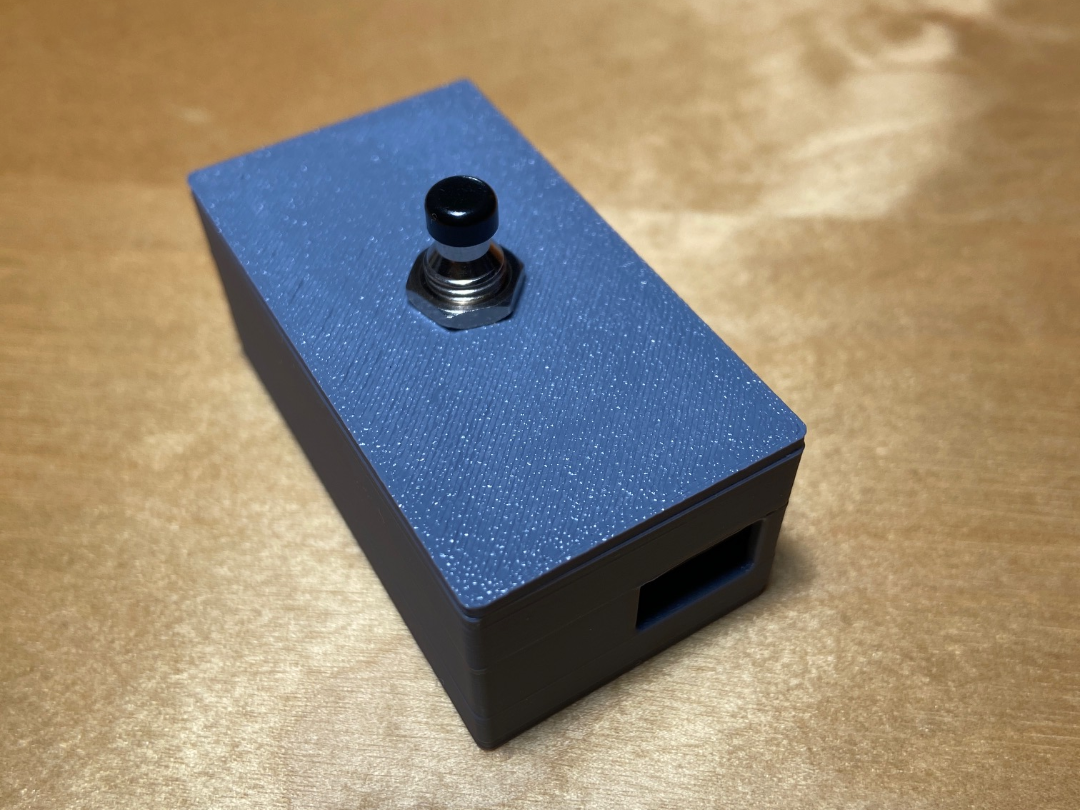 Button and USB case for ESP32 Lolin Lite