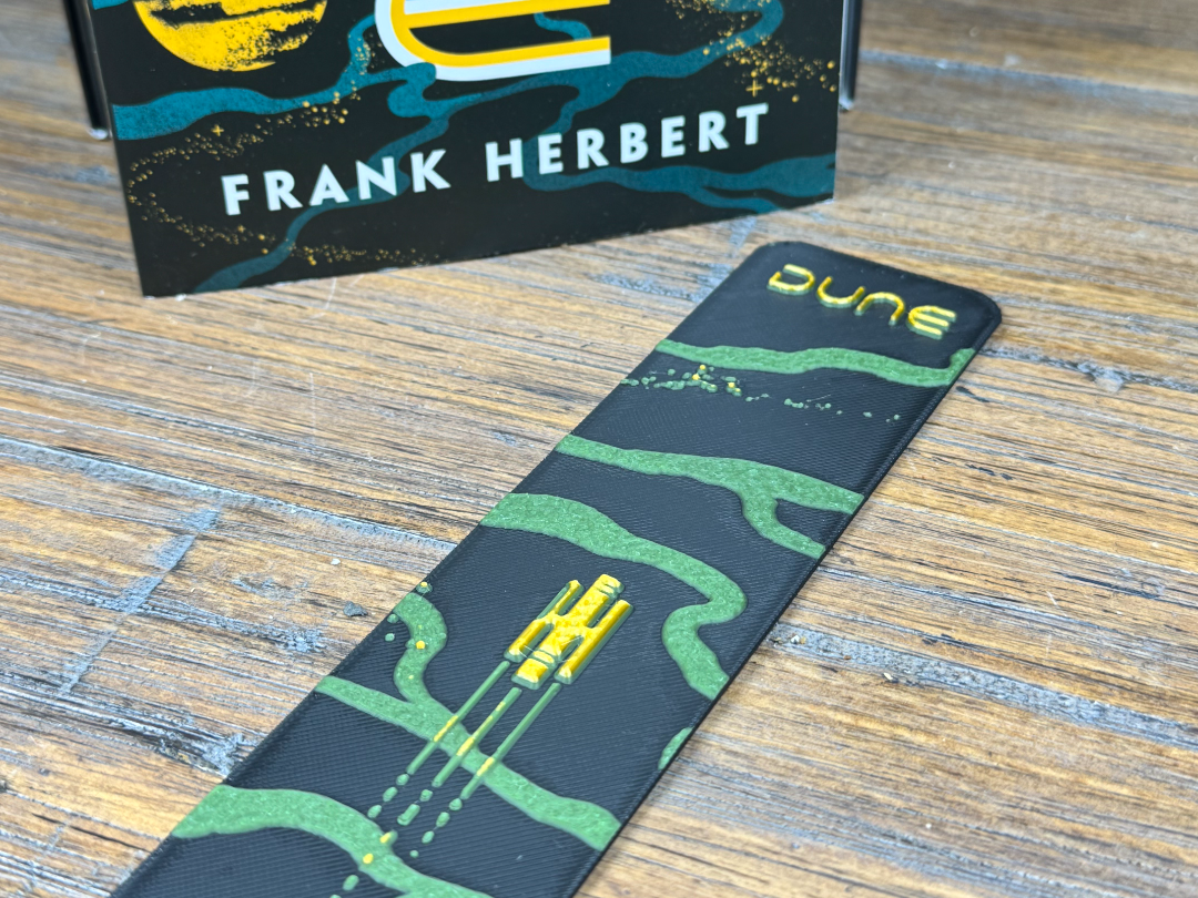 Dune: ChapterHouse Textured Bookmark HueForge