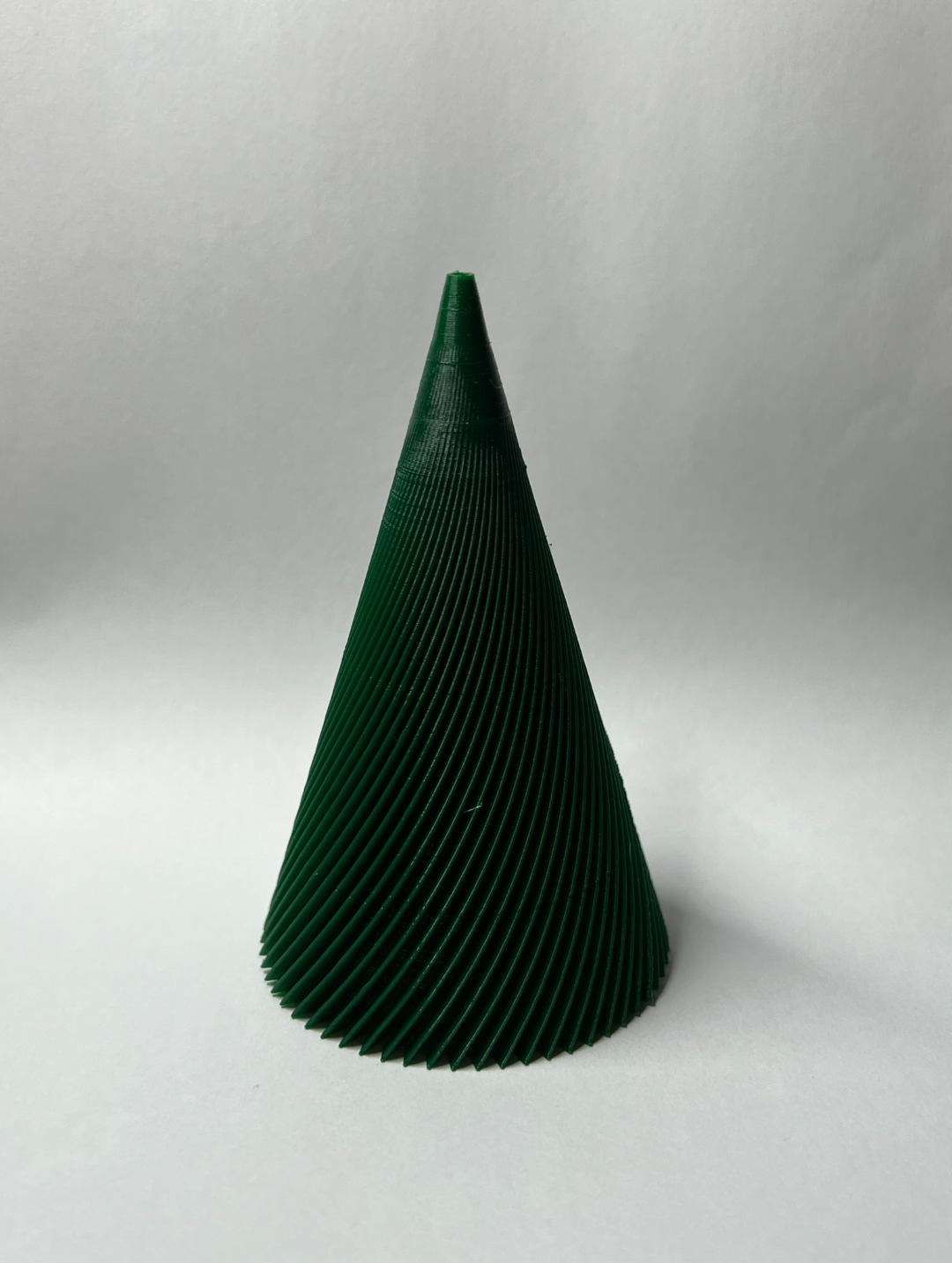Minimalist Spiral Christmas Tree