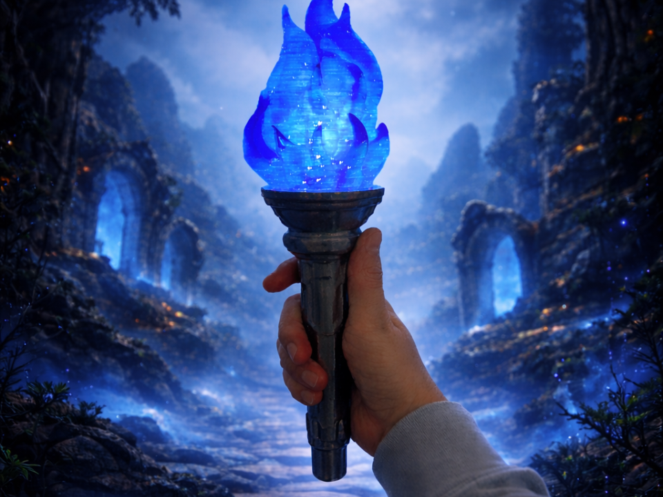 The torch of wisdom