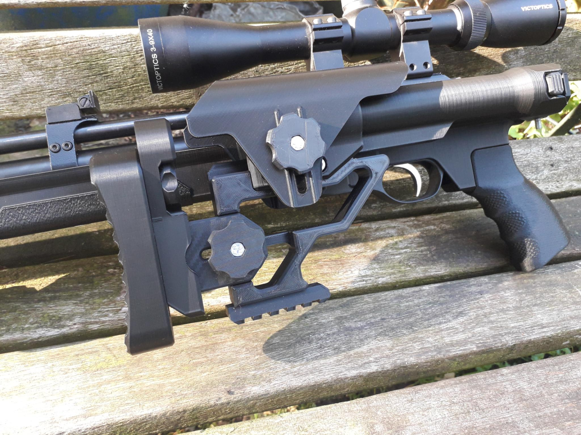 Fully Adjustable AR Stock