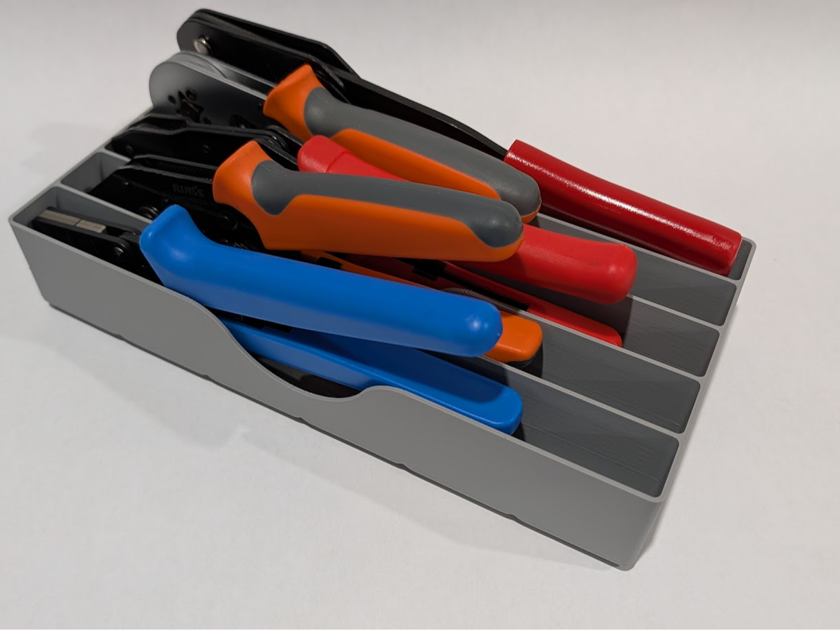 Gridfinity Crimp & Plyer Tray