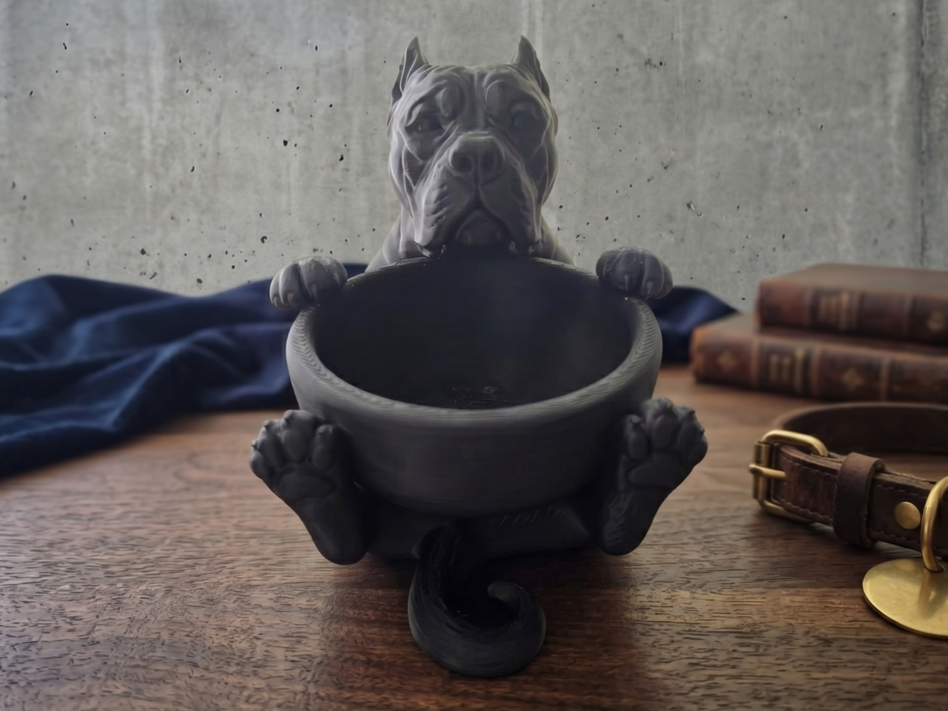 Cane Corso Style Decorative Bowl / Key Holder
