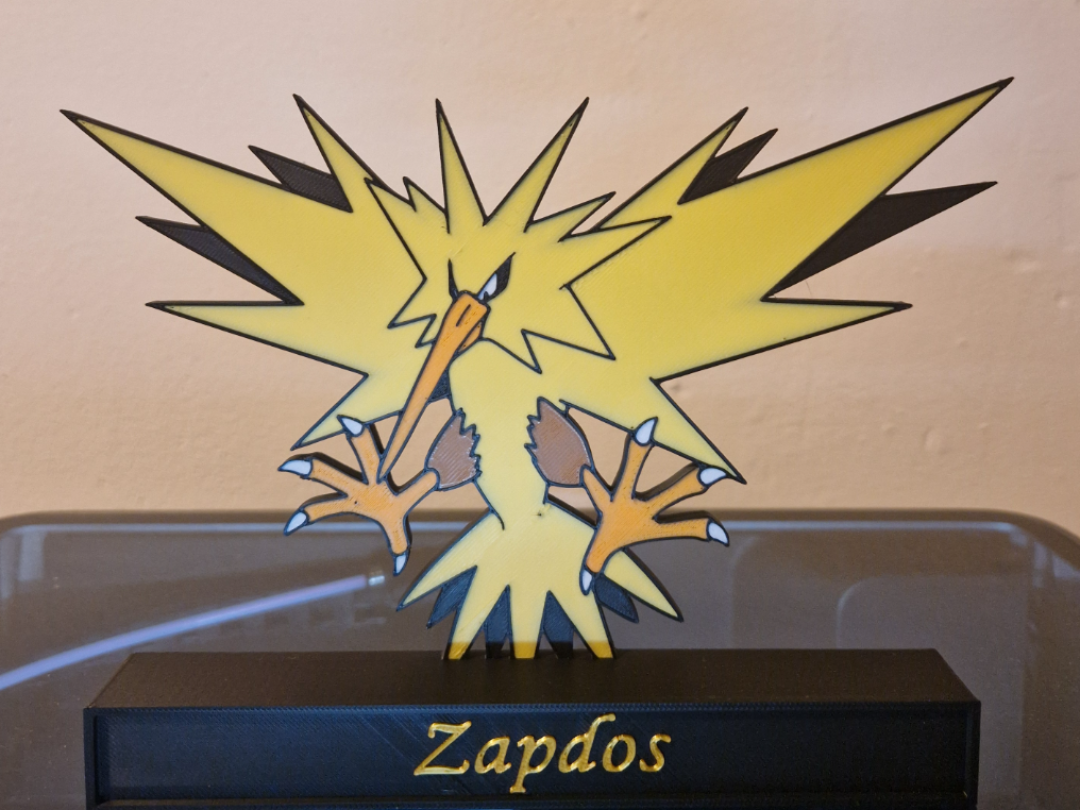 Zapdos on stand