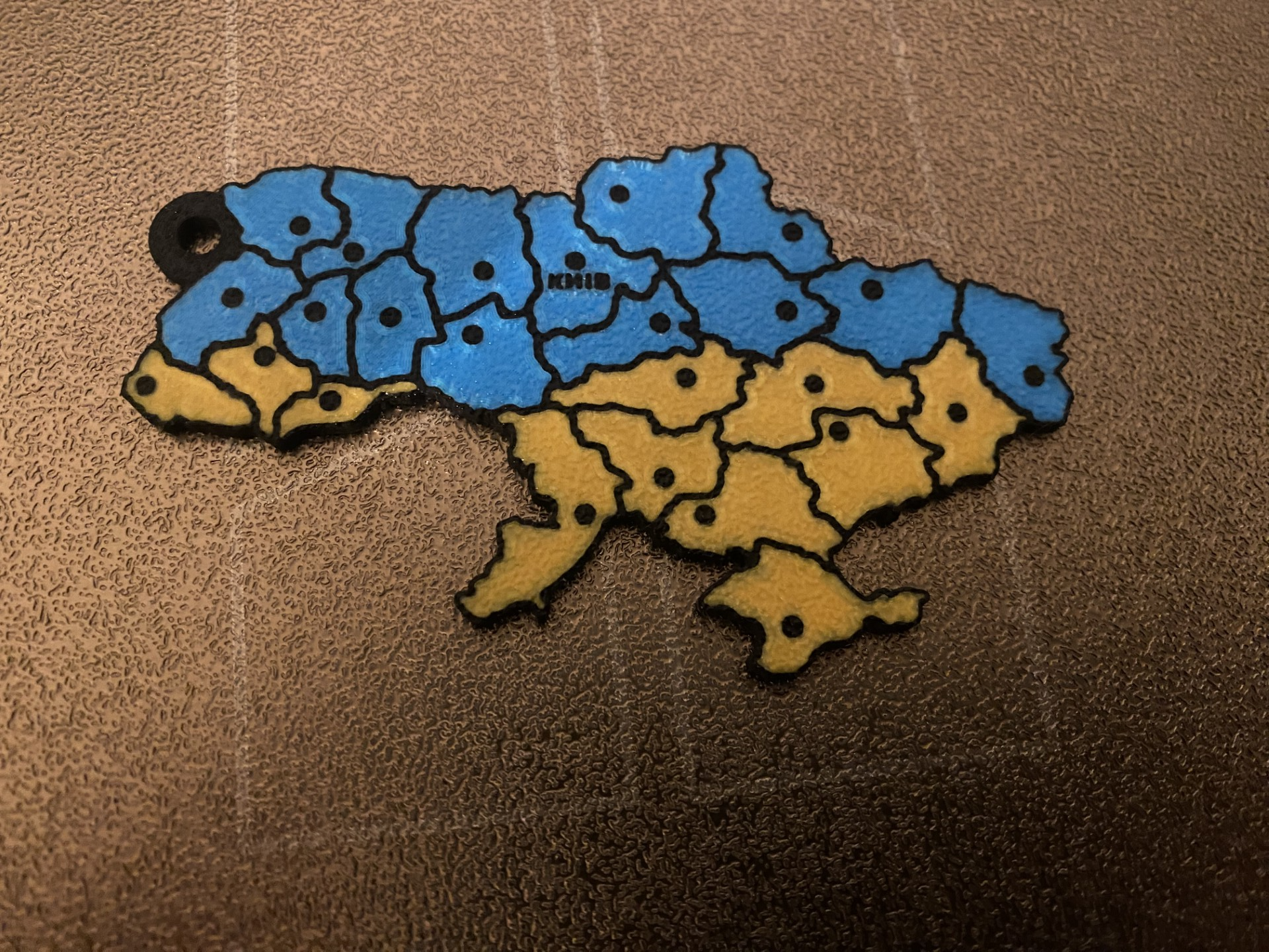 Ukraine Map schlüsselanhänger