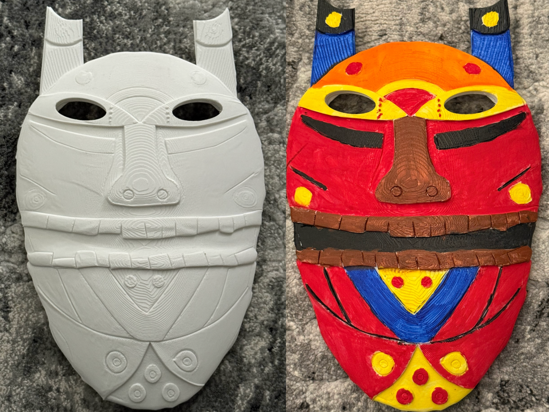 African Tribe Style Mask