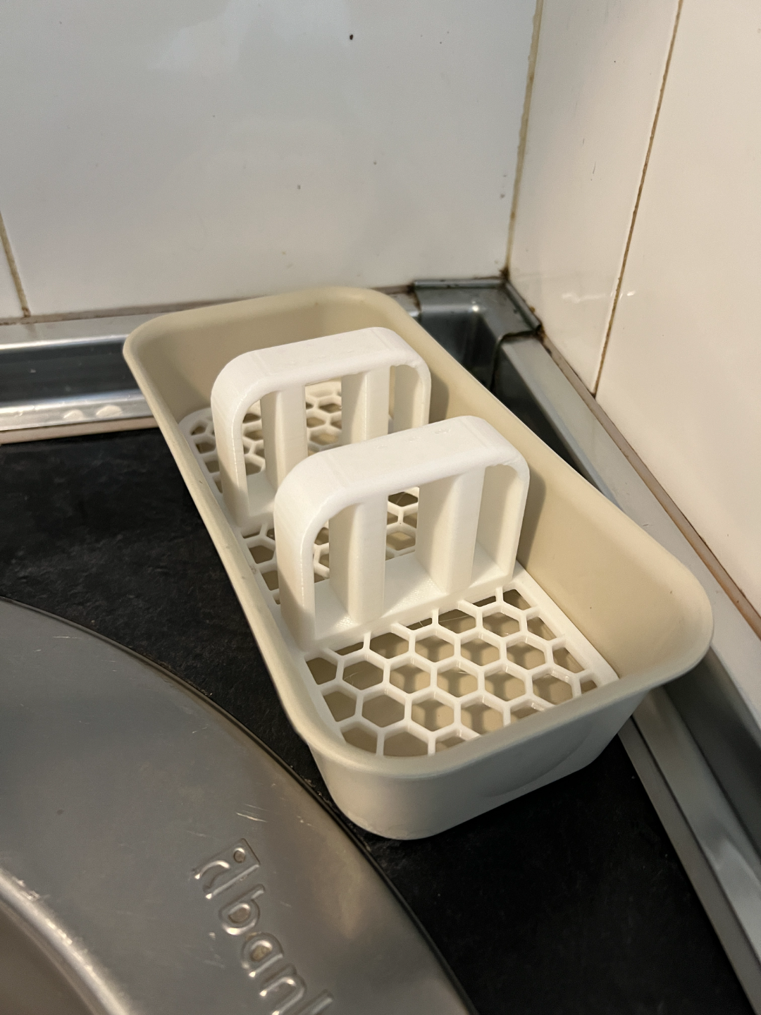 Organizer for IKEA scouring pad holder