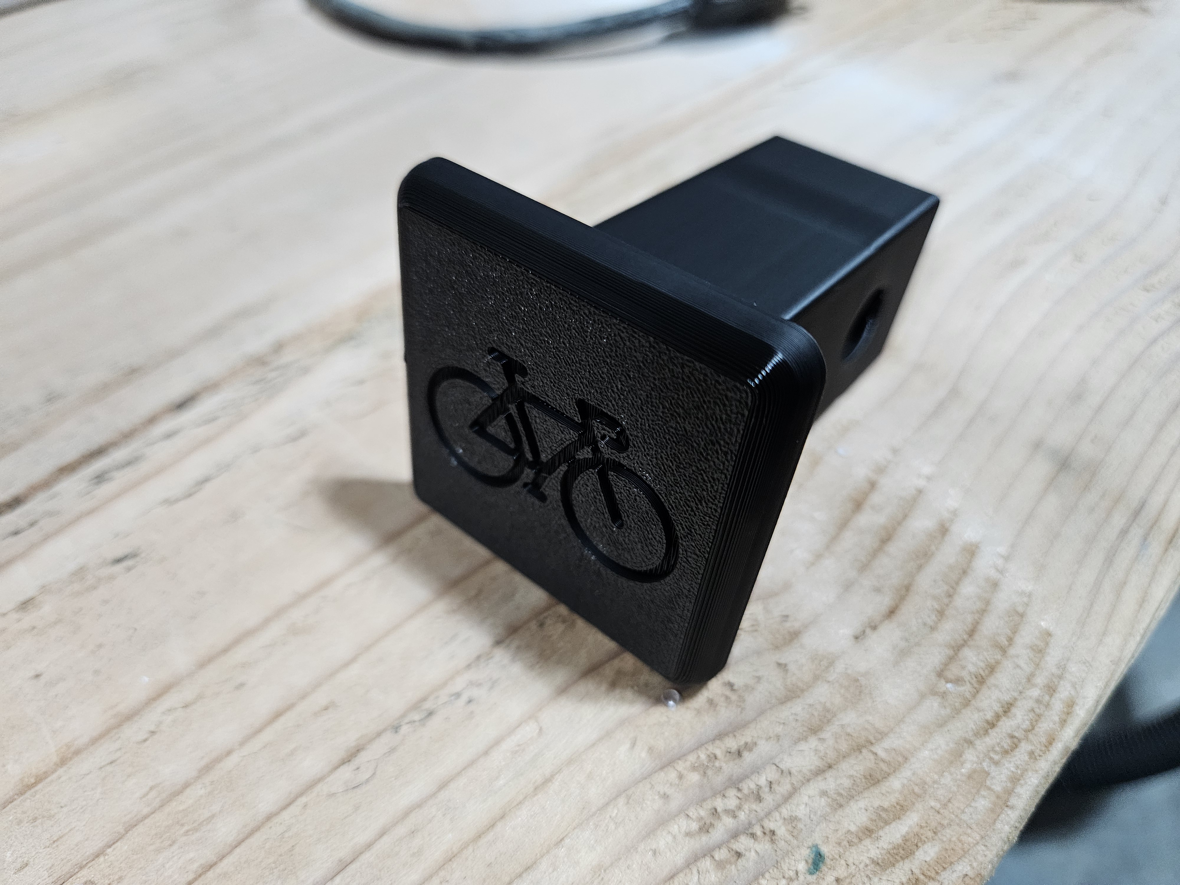 1 1/4 Hitch Cover - Bicycle Logo
