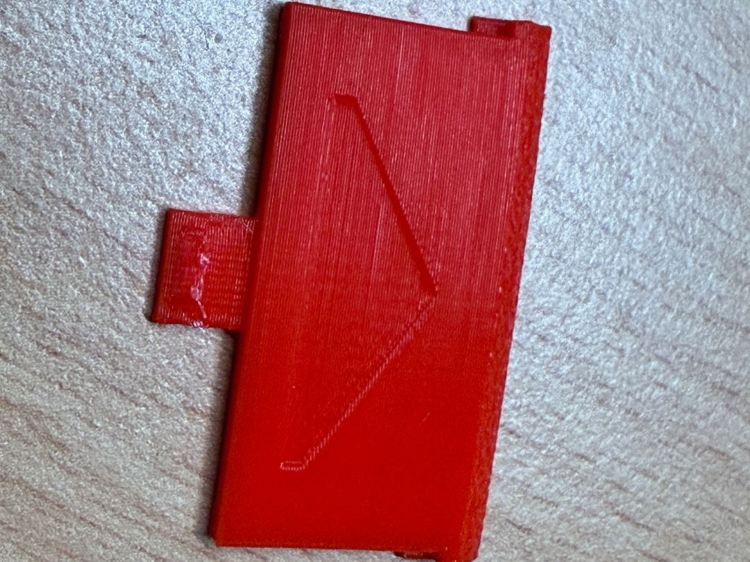 Game & Watch Panorama Screen Battery Cover