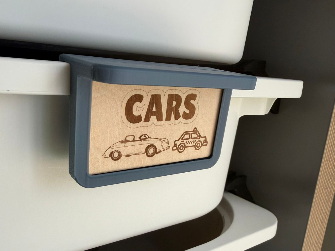 Ikea Trofast (handle) Label
