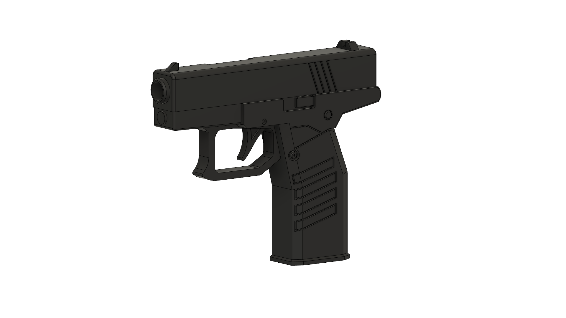 Compact N.U.N.E. Pistol - Afterwar Gundam X
