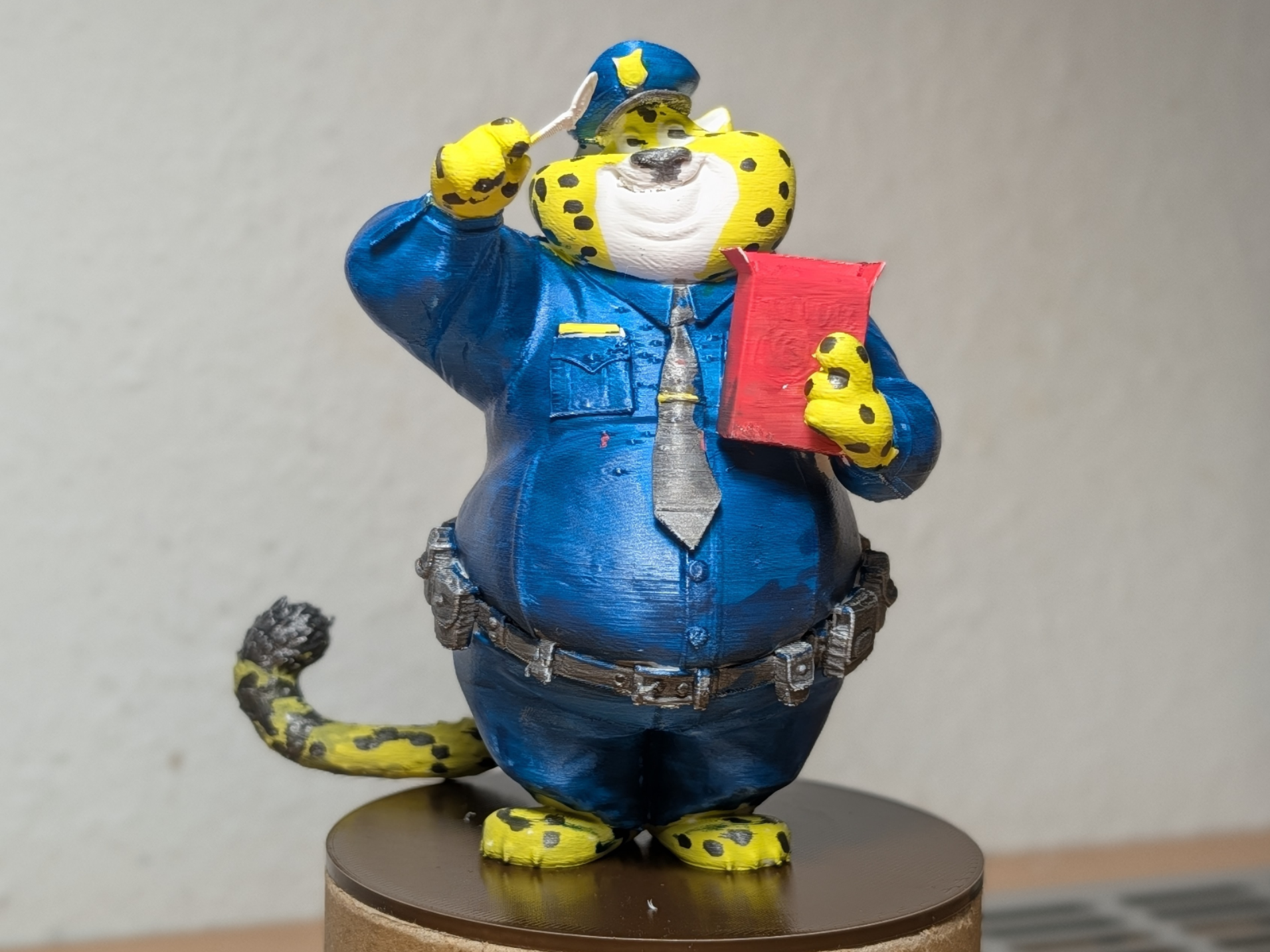 Ben Clawhauser - Zootopia (3D Coloring Edition)