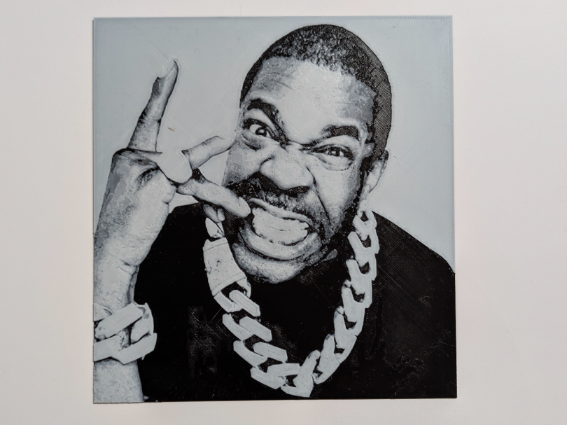 Busta Rhymes HueForge