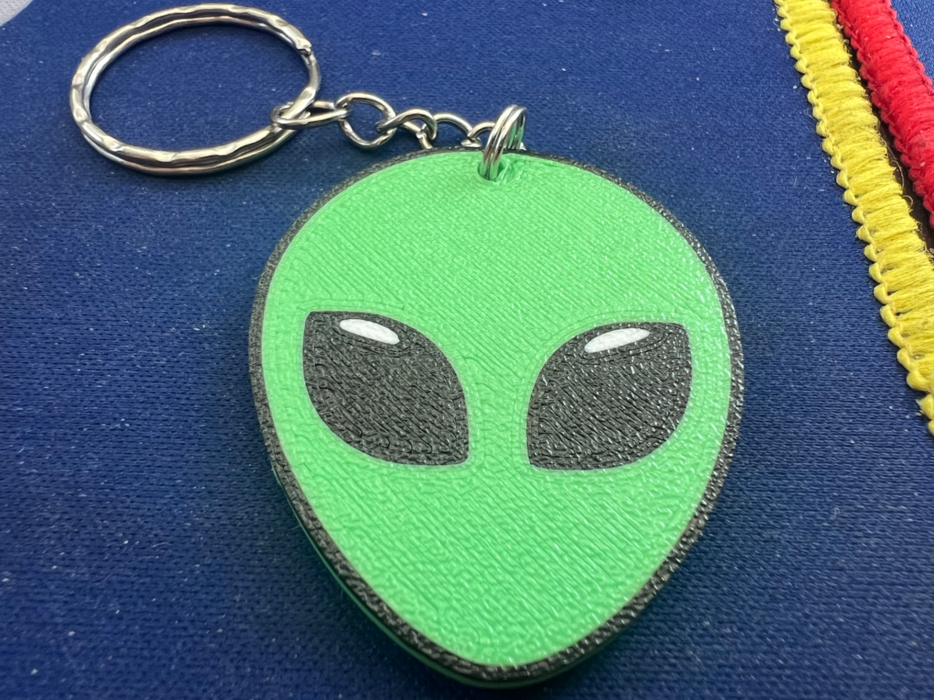 Porte-clés - Tête Alien
