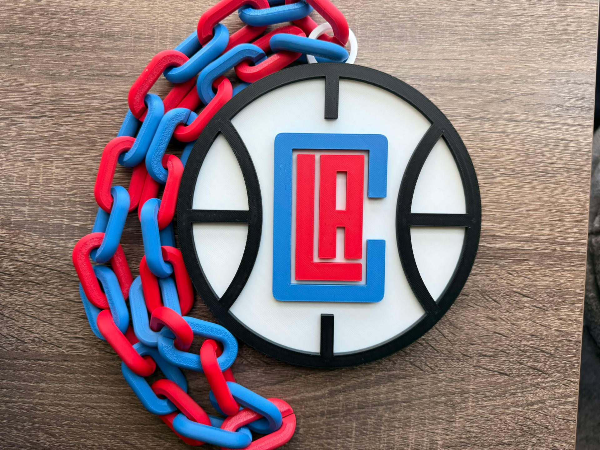 Los Angeles Clippers Oversized Necklace, Pendant