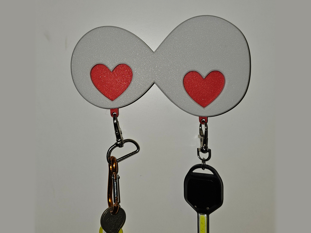 Infinity Heart Key Organizer – Show youre at Home