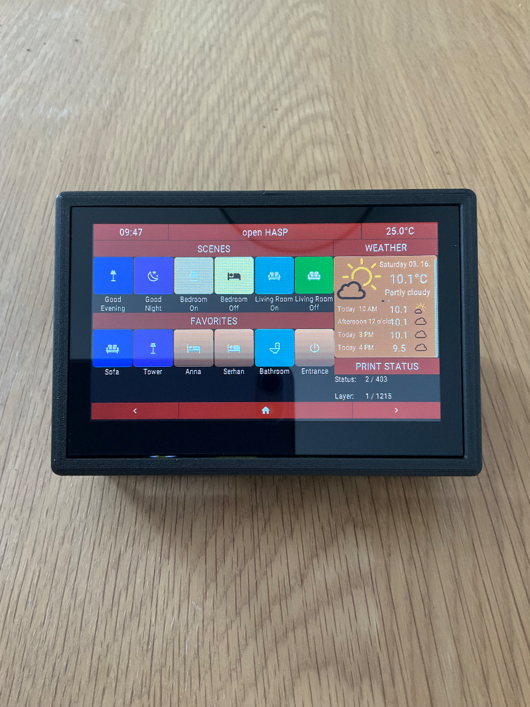 Waveshare ESP32-S3 Touch LCD Frame&Magnetic Stand
