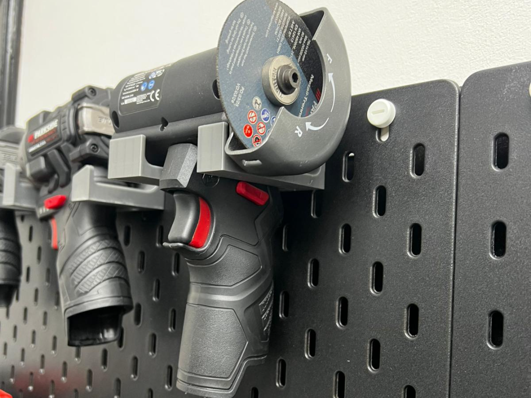 Skadis/Wall Mount 12V Parkside Performance Grinder