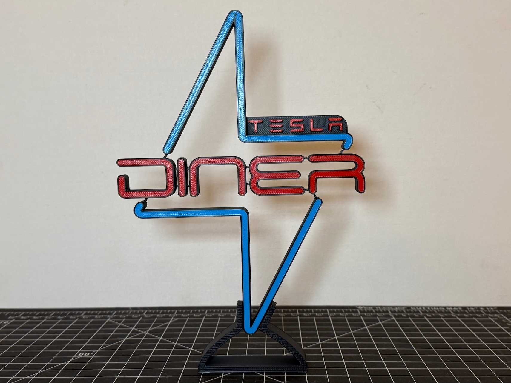 Tesla Diner Sign
