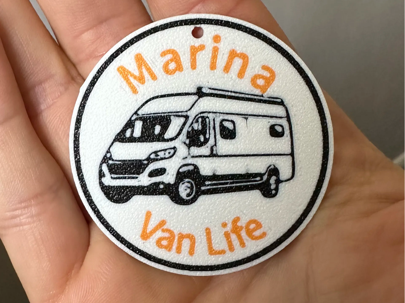 Campervan Keyring