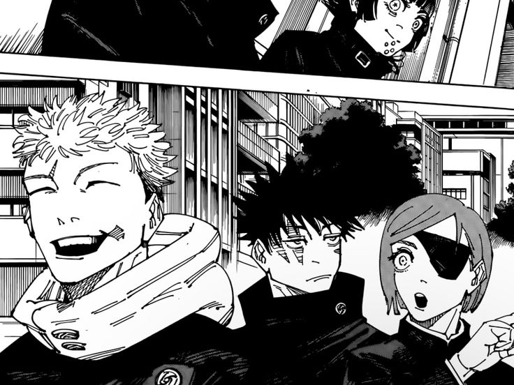 JJK Manga Panel
