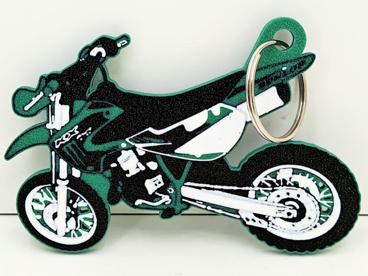 Kawasaki "KX"  keychain