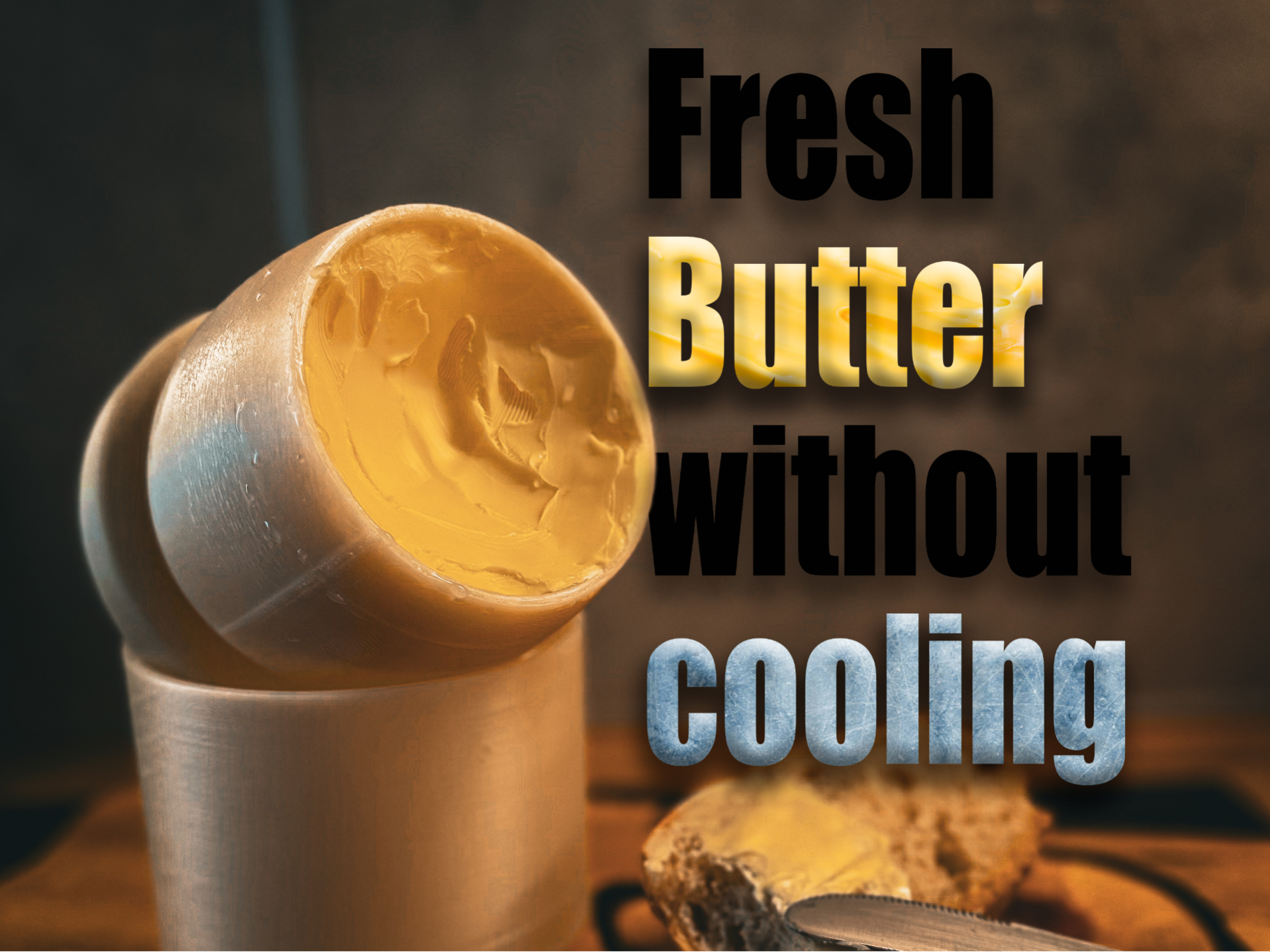 French Butter Keeper | 250g | Water Seal System