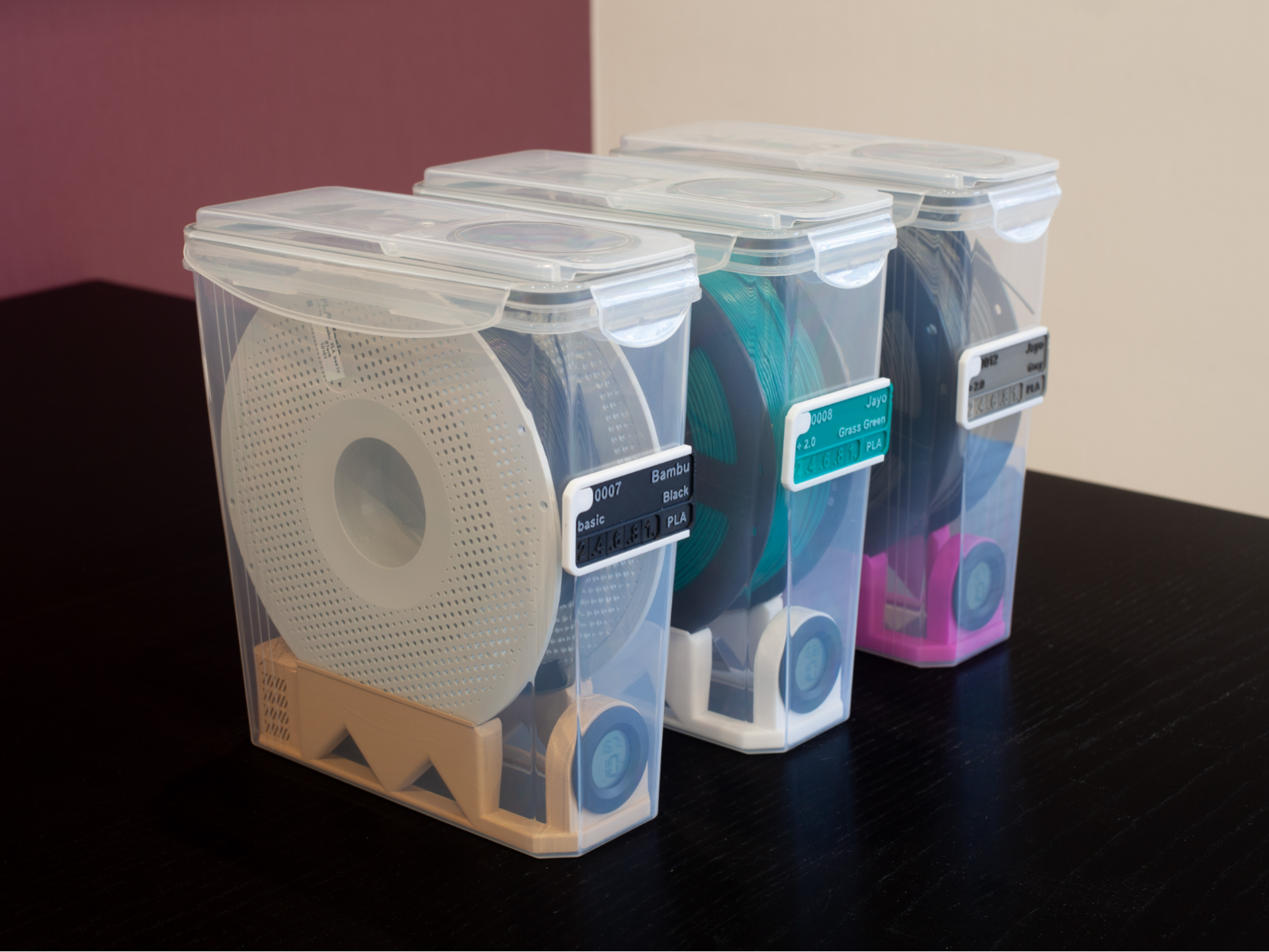 YASHE filament dry box with hygro+desiccant