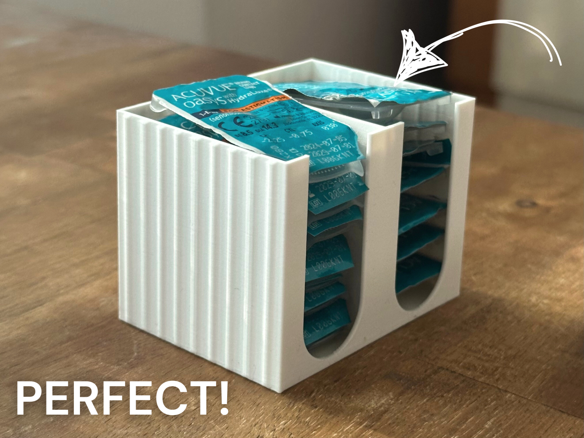 Perfect Contact Lens Organizer/Storage