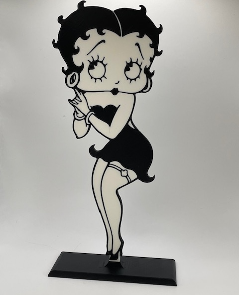 Bring Classic Betty Boop to Life on Your Desk