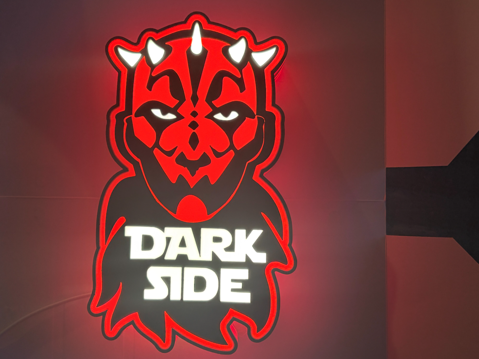 “Dark Side LED Lightbox”