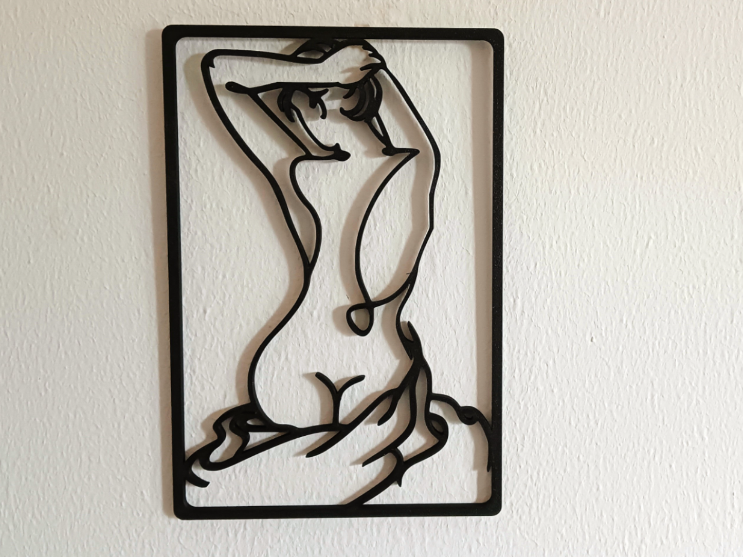 Woman in the morning - Walldecoration