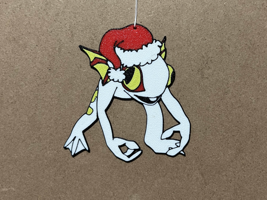 Murloc Christmas Ornament White