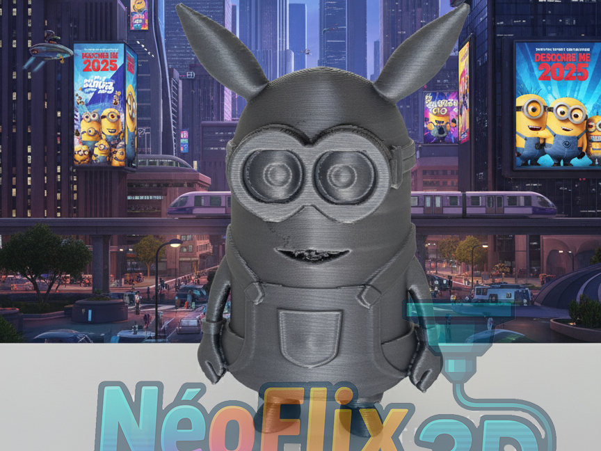 Minion Pikachu Hybrid: The Playful Spark