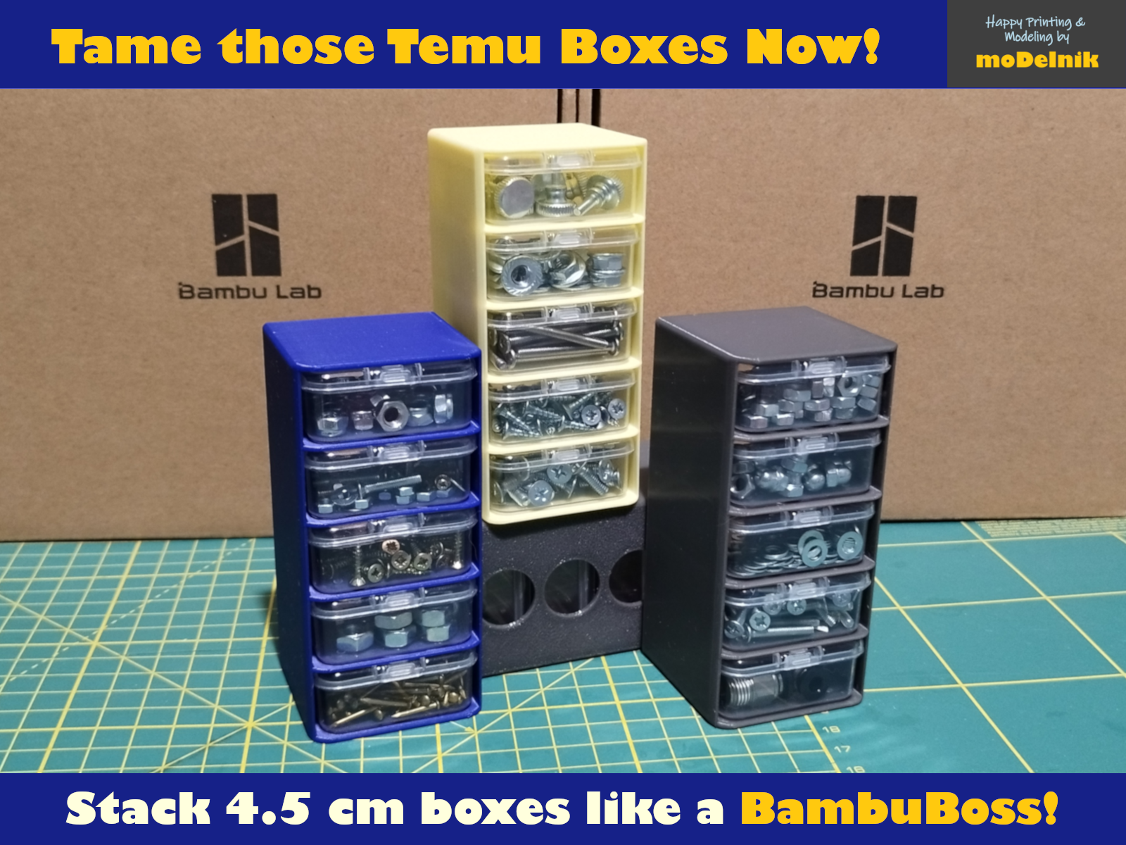 Organizer for Plastic Boxes from Temu