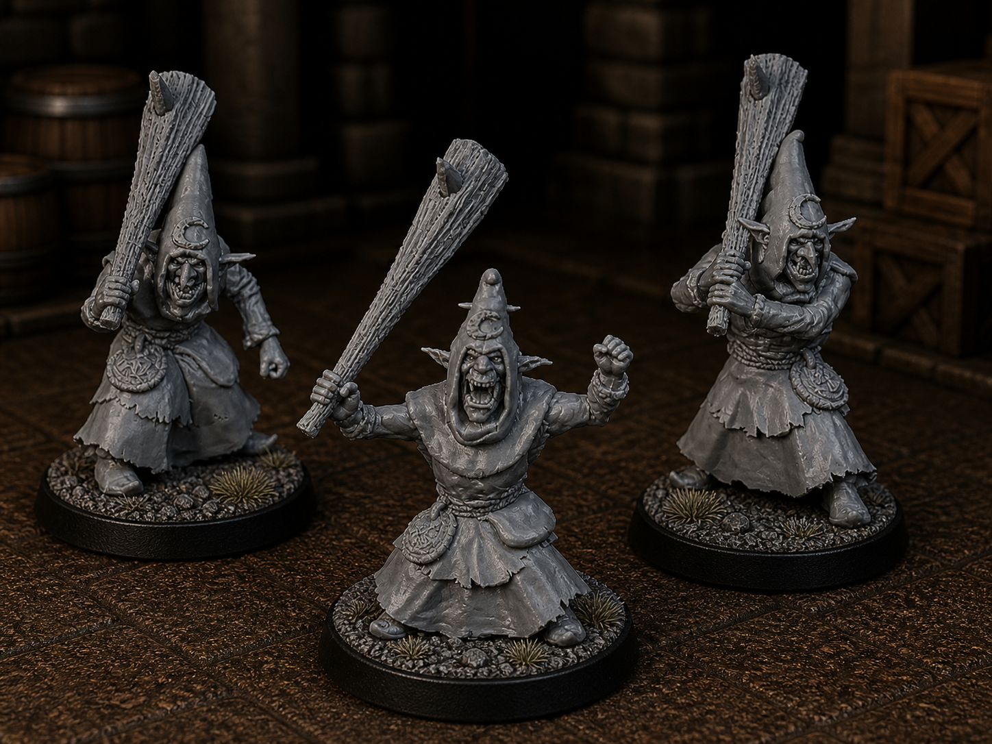 Moon Crazed Cave Clubber Goblin Bruiser Set
