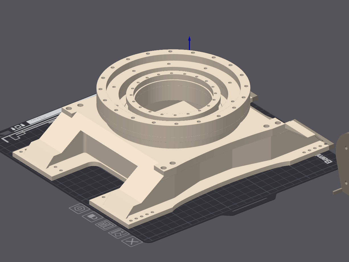 Unterbau des Volvo EC950 (verstärkt)