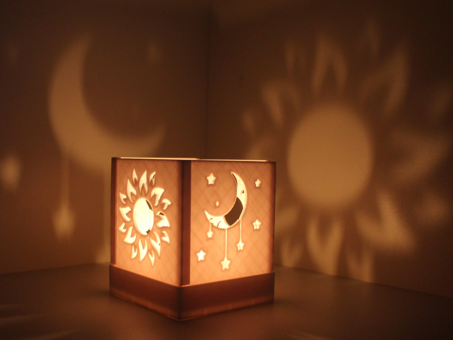 Boîte lumineuse de l'été pour bougie LED
