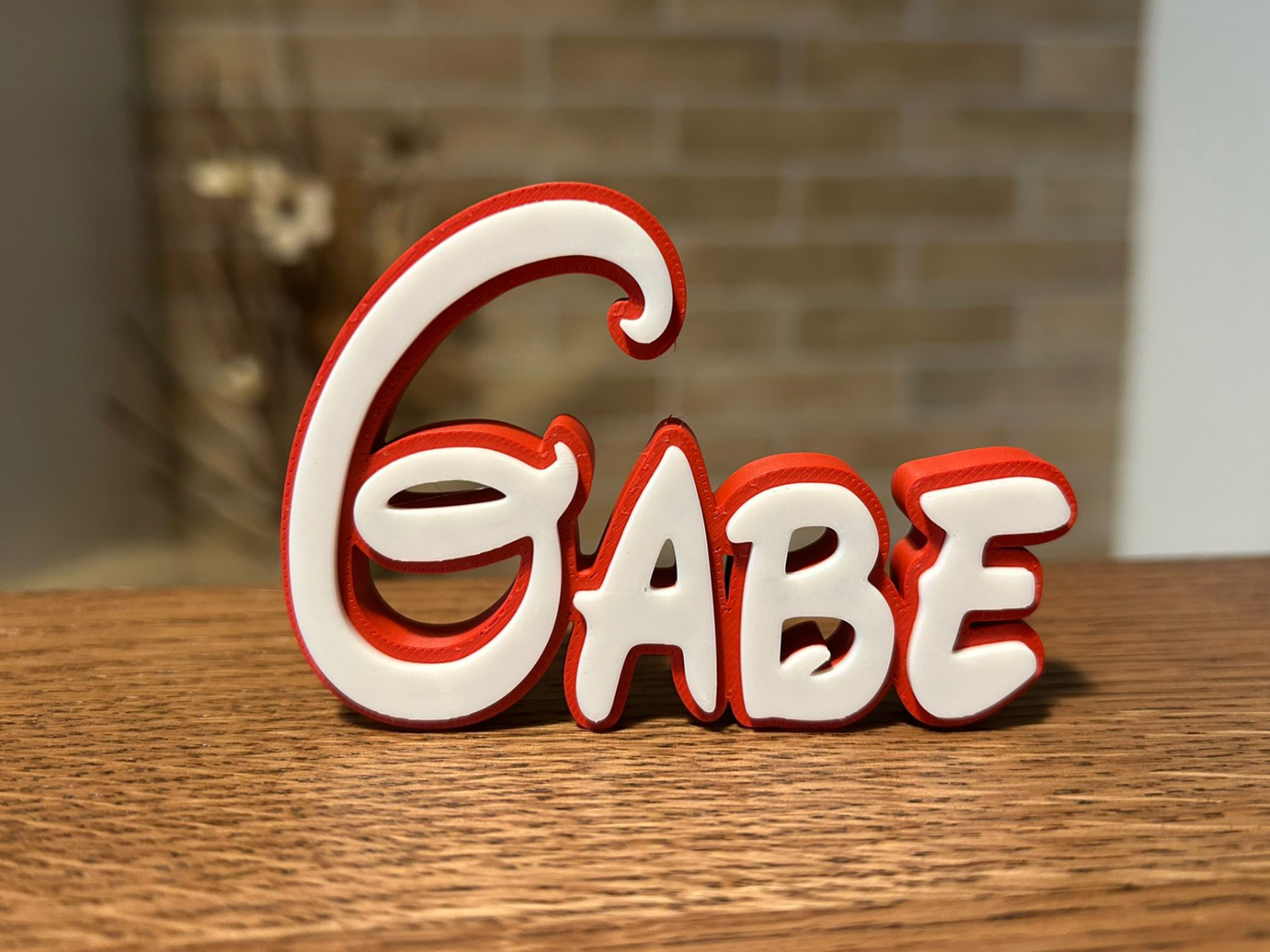 Gabe Name Disney Sign
