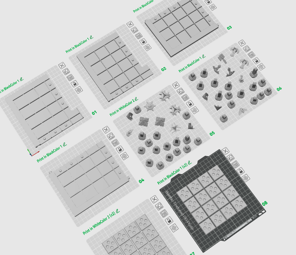Stargate chess 75% A1 Mini