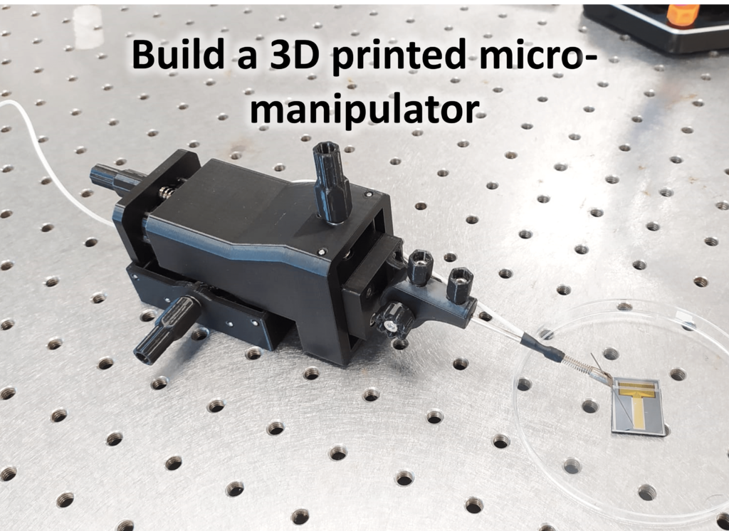 3 axis micromanipulator