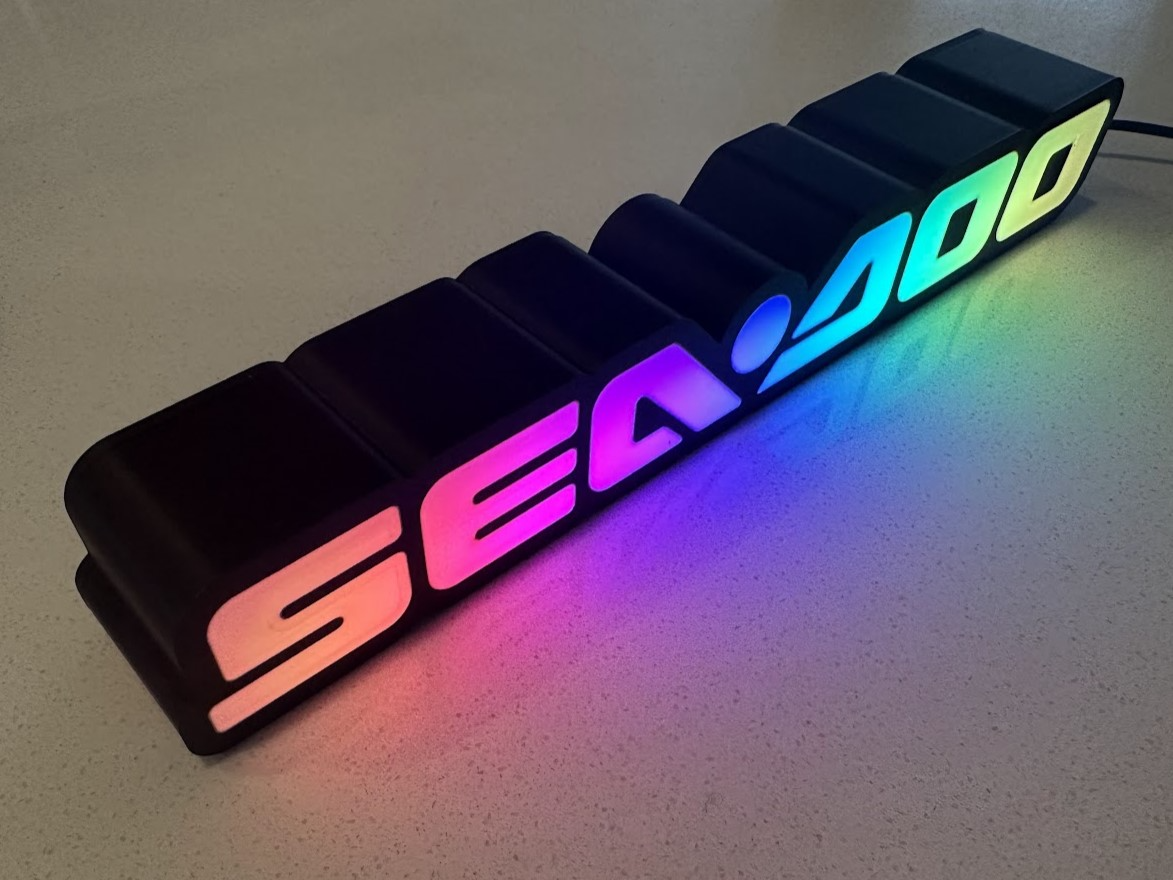 Seadoo Logo Light Box