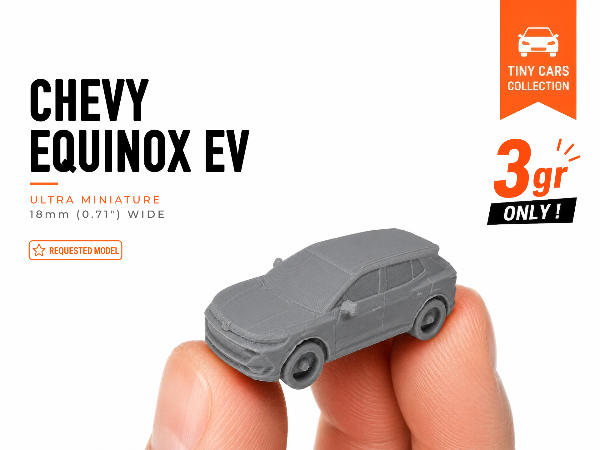 Tiny Chevy Equinox EV - Mini Cars Series