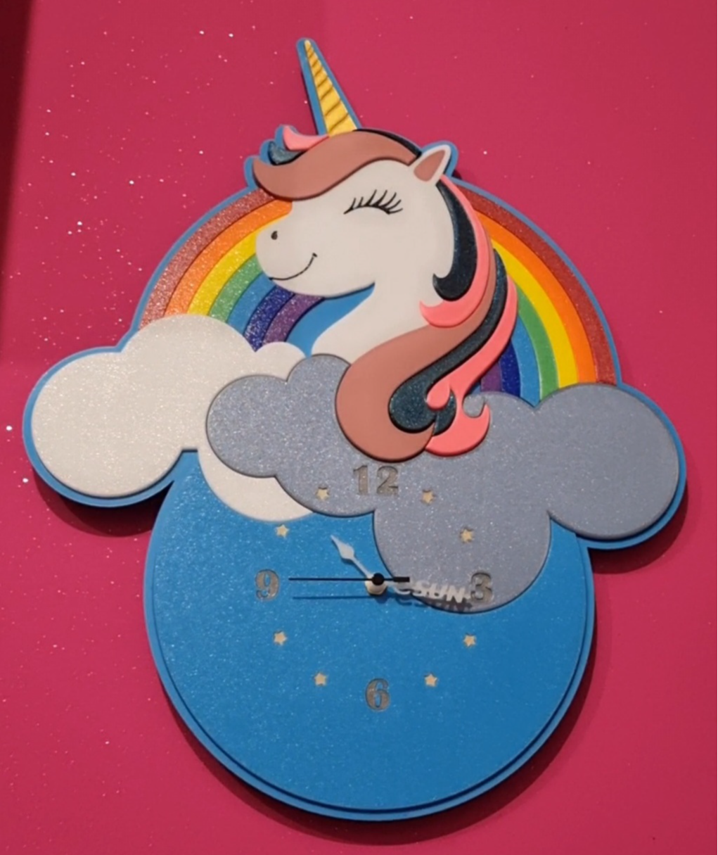 OROLOGIO UNICORNO ARCOBALENO