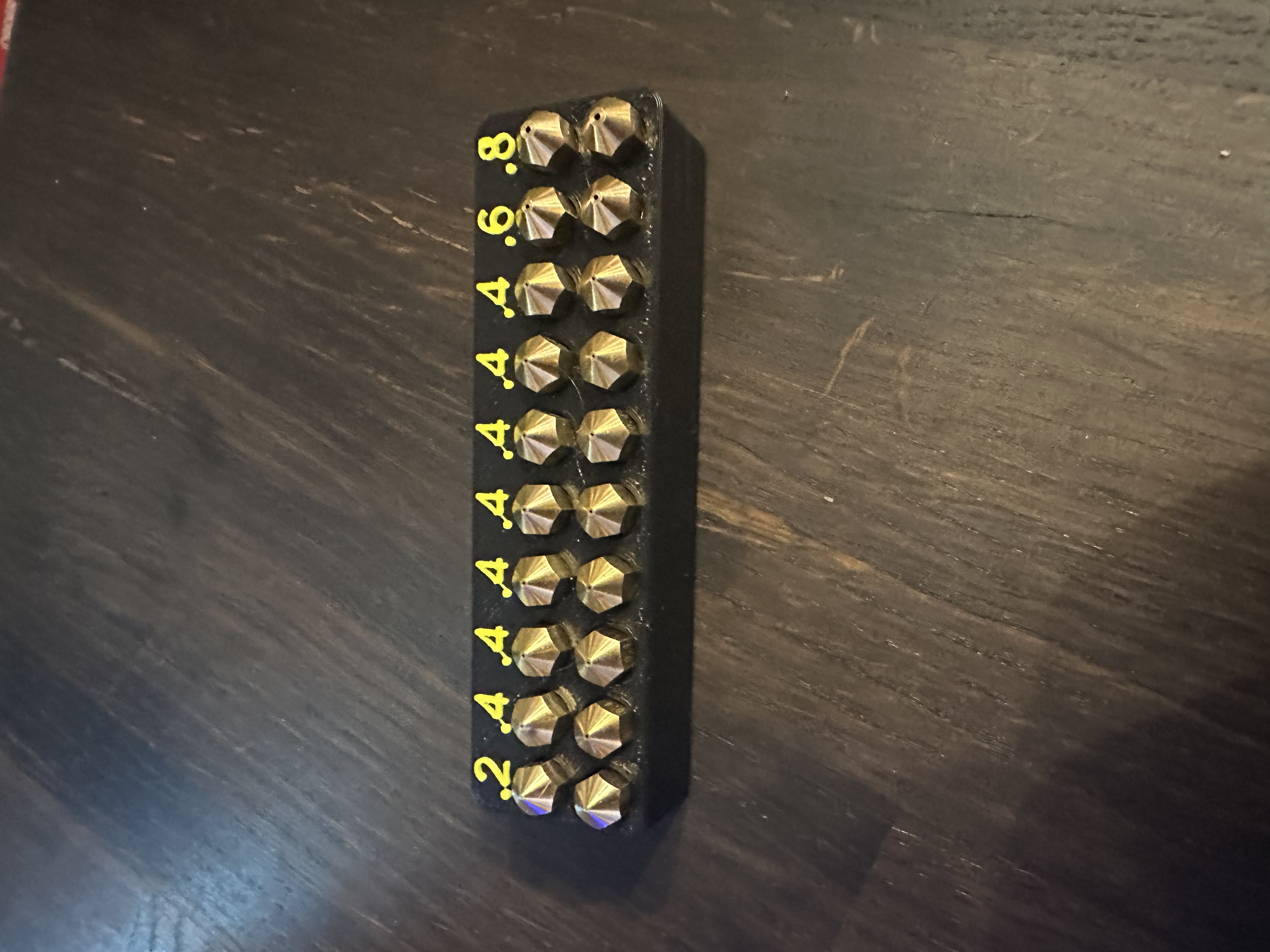 Ankermake m5 spare nozzle organiser