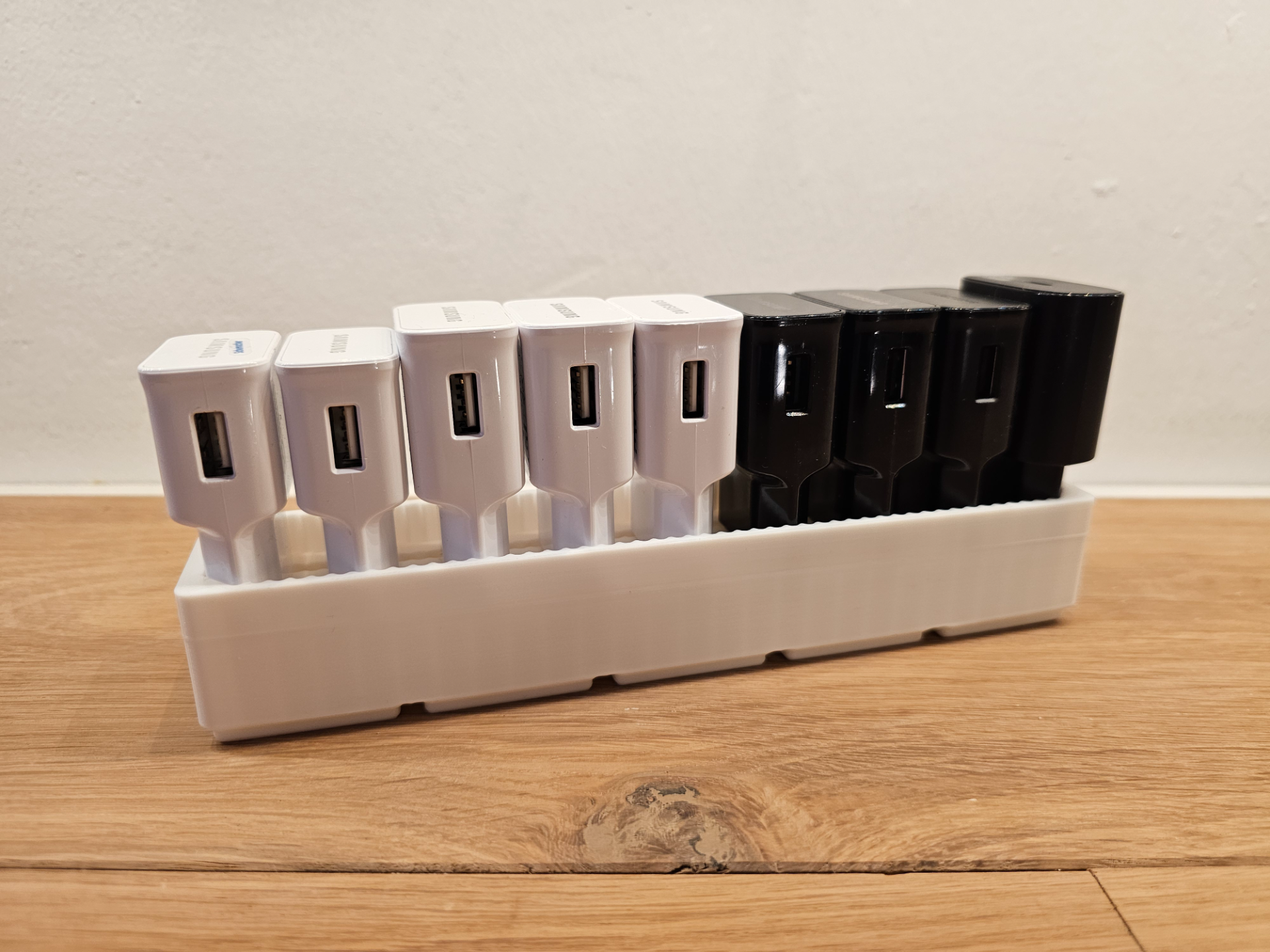 EU WallCharger Gridfinity 5x1
