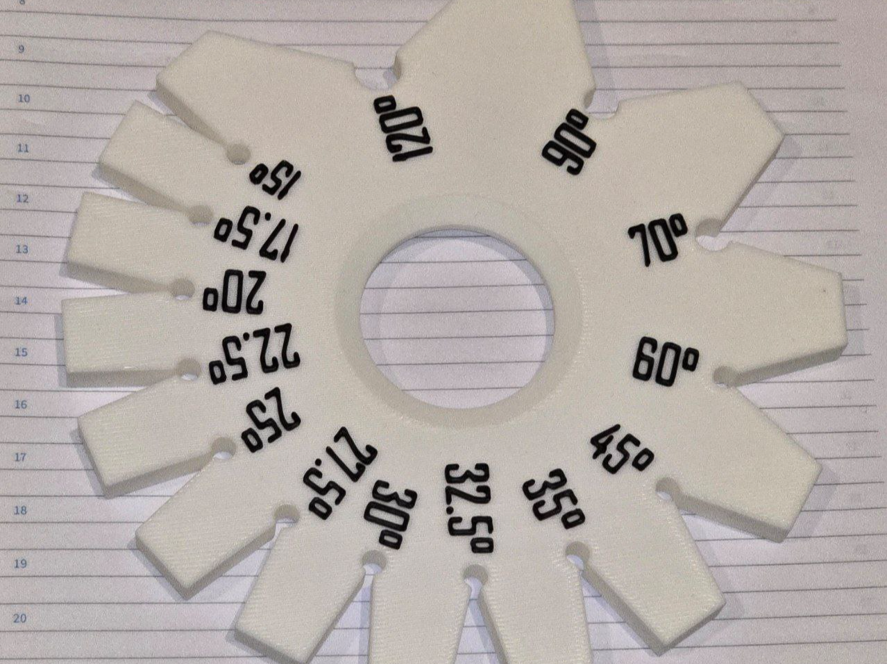 KEAG - KNIFE EDGE ANGLE GAUGE