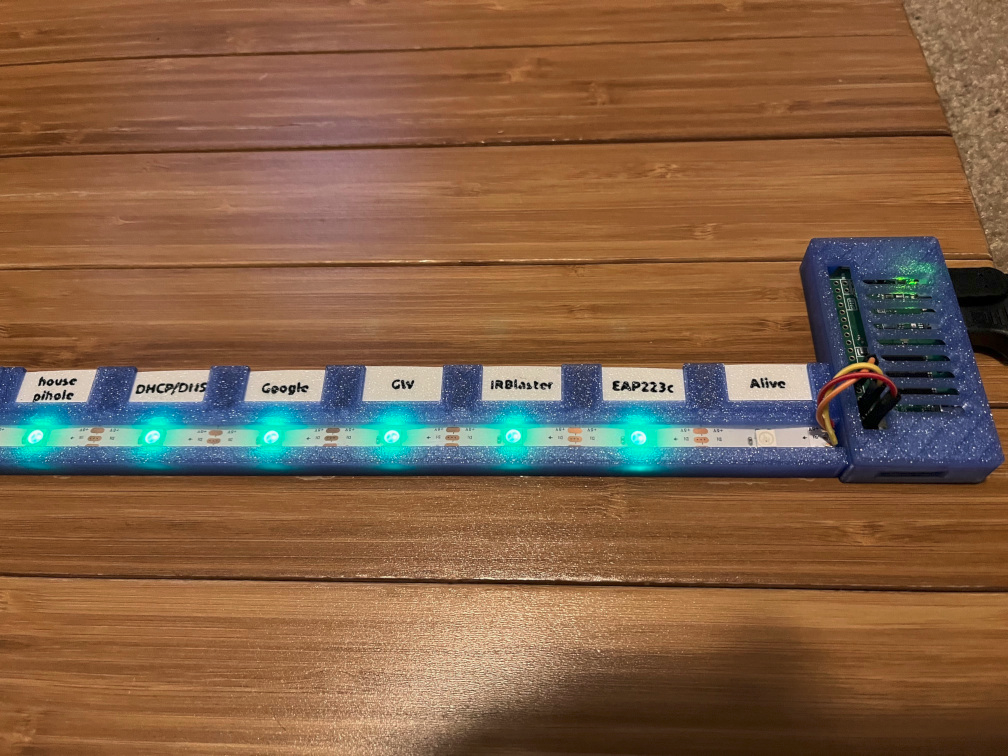 RGB LED Status Strip w/ Raspberry Pi 0