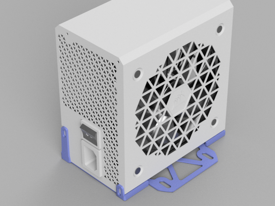 PSU Vertical Mount Bracket-Adapter PC - Server