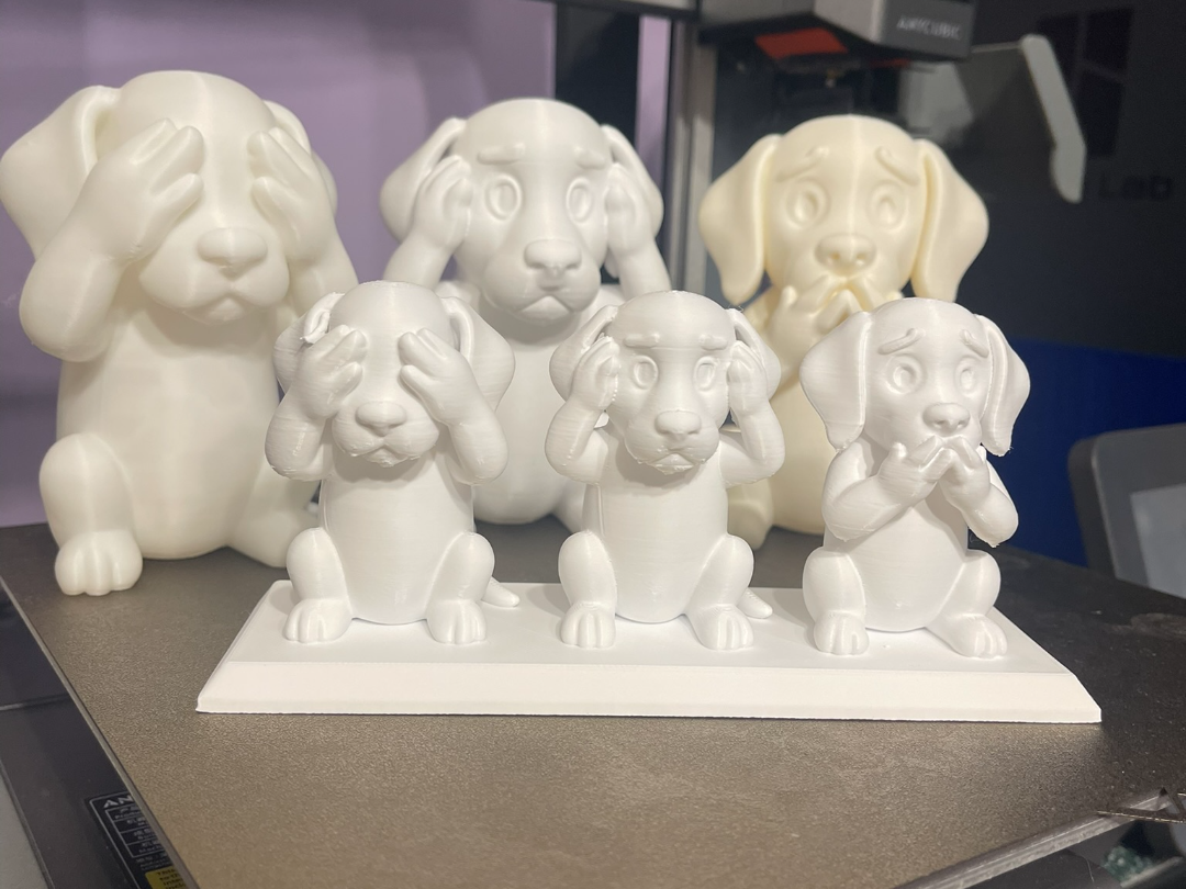 Dachshunds Hear No Evil–See No Evil–Speak No Evil